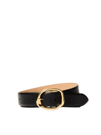 SLFFeline Leren Riem - Zwart