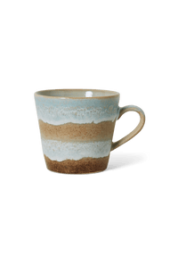 HKliving 70'S keramiek Cappucino Mok - Zonsondergang