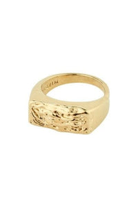 Star Recycled Ring - Goud