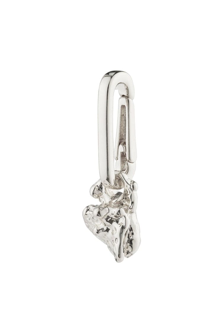 Charm Recycled Stone Bedel - Silver
