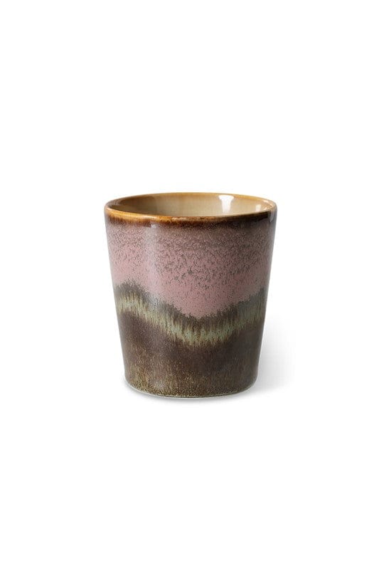 HKliving 70'S ceramics Koffie Mok - Torrent