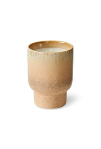70's Ceramics: Small Scented Candle - Vancouver