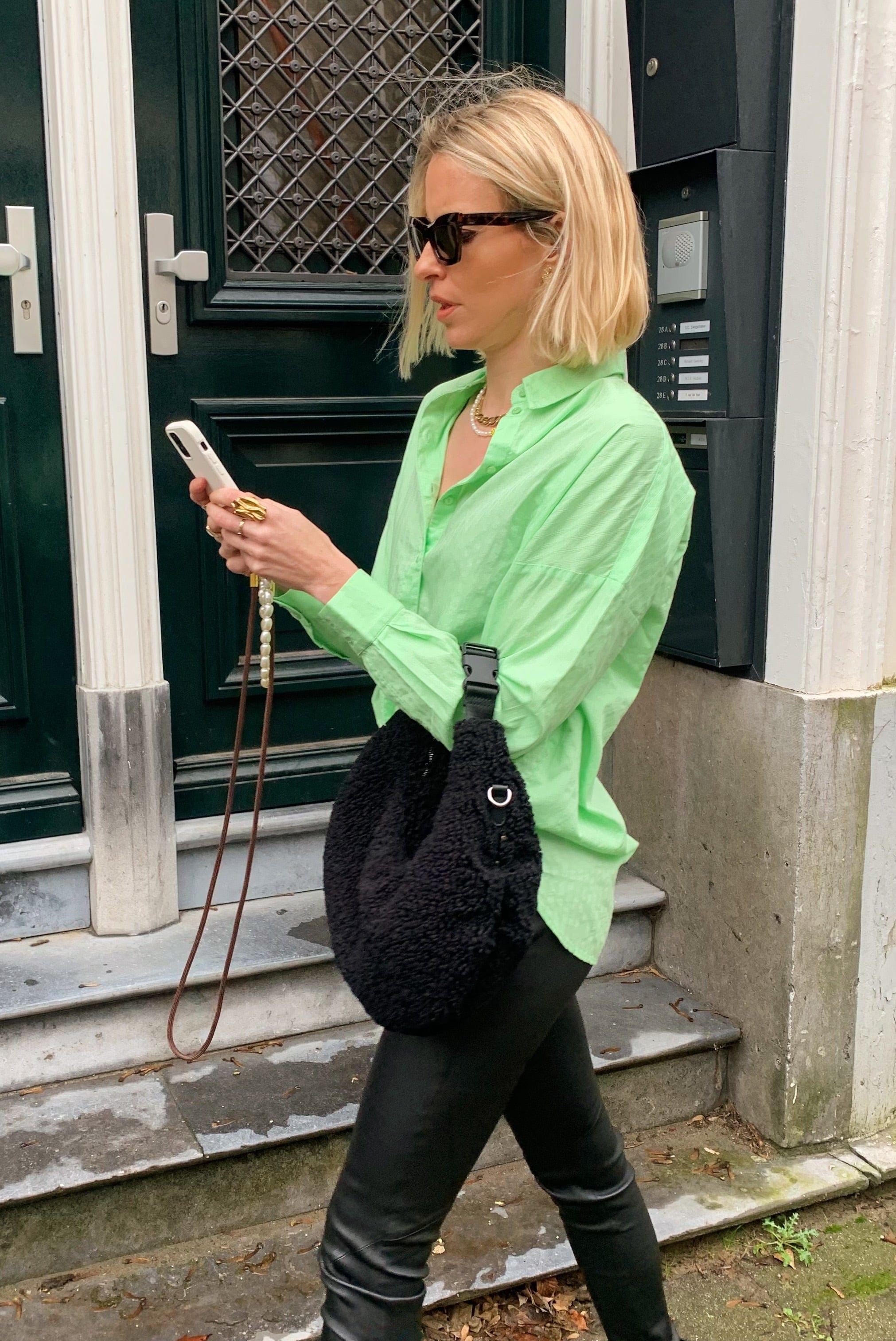 Ateljé bio beige telefoonhoesje