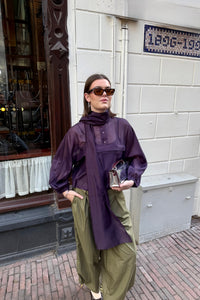 Silky Blouse - Paars
