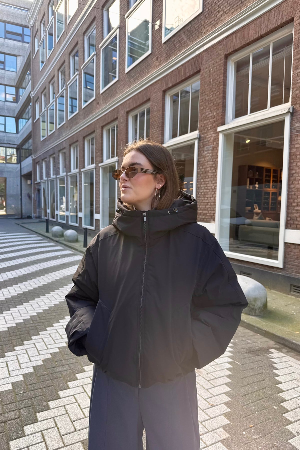 RilloCC Puffer Jas - Zwart