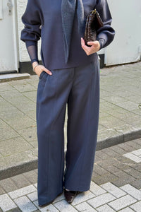 MSCHLauretta Pantalon - India Ink Blauw