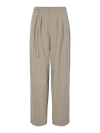 YASCaso Wijde Pantalon - Lichtbruin