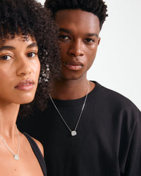 Presence Coin Ketting - Zilver