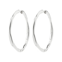 Presence Hoop Oorbellen - Zilver