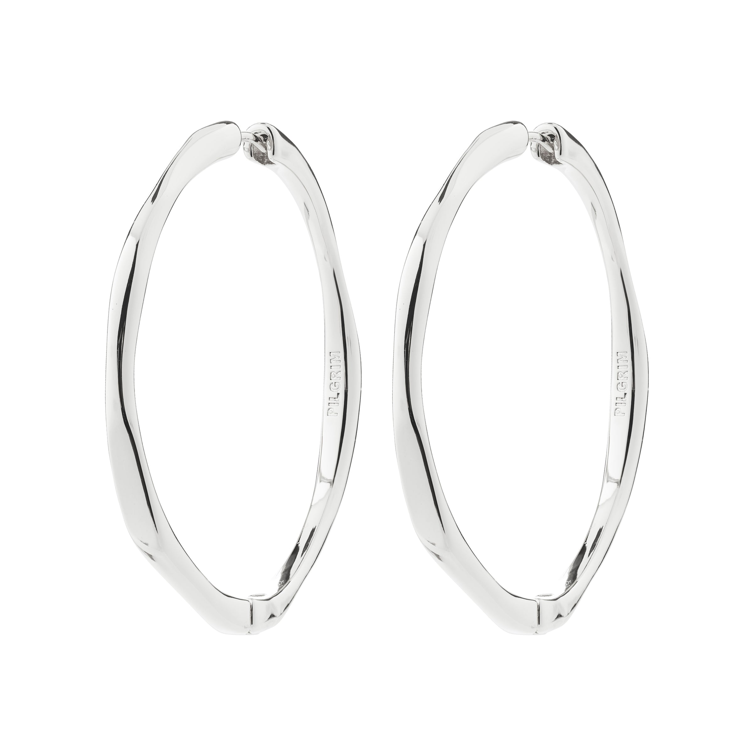 Presence Hoop Oorbellen - Zilver