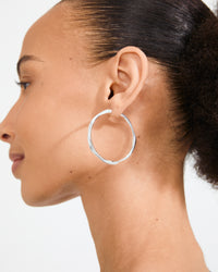 Presence Hoop Oorbellen - Zilver