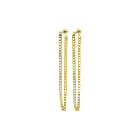 Inner Chain Oorbellen - Goud