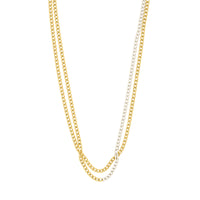 Inner 2-in-1 Ketting - Goud/Zilver