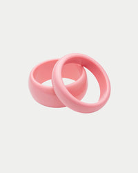 Big Bangle Set - Roze