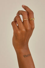 Sun 2-in-1 Recycled Ring - Goud