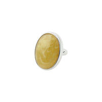 Still Ring - Zilver/Lichtbruin