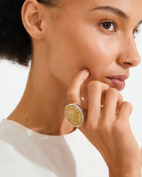 Still Ring - Zilver/Lichtbruin