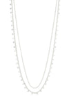 Bloom Recycled Ketting 2-in-1 - Zilver