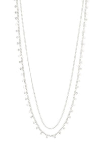 Bloom Recycled Ketting 2-in-1 - Zilver