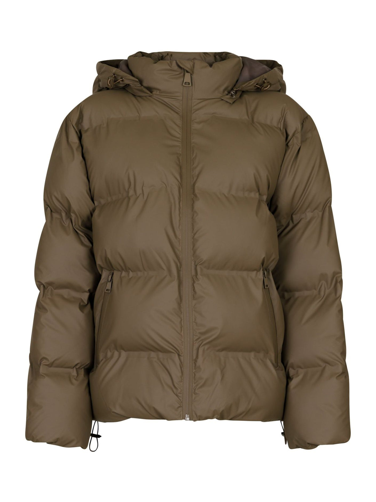 Fox Puffer Jas - Taupe