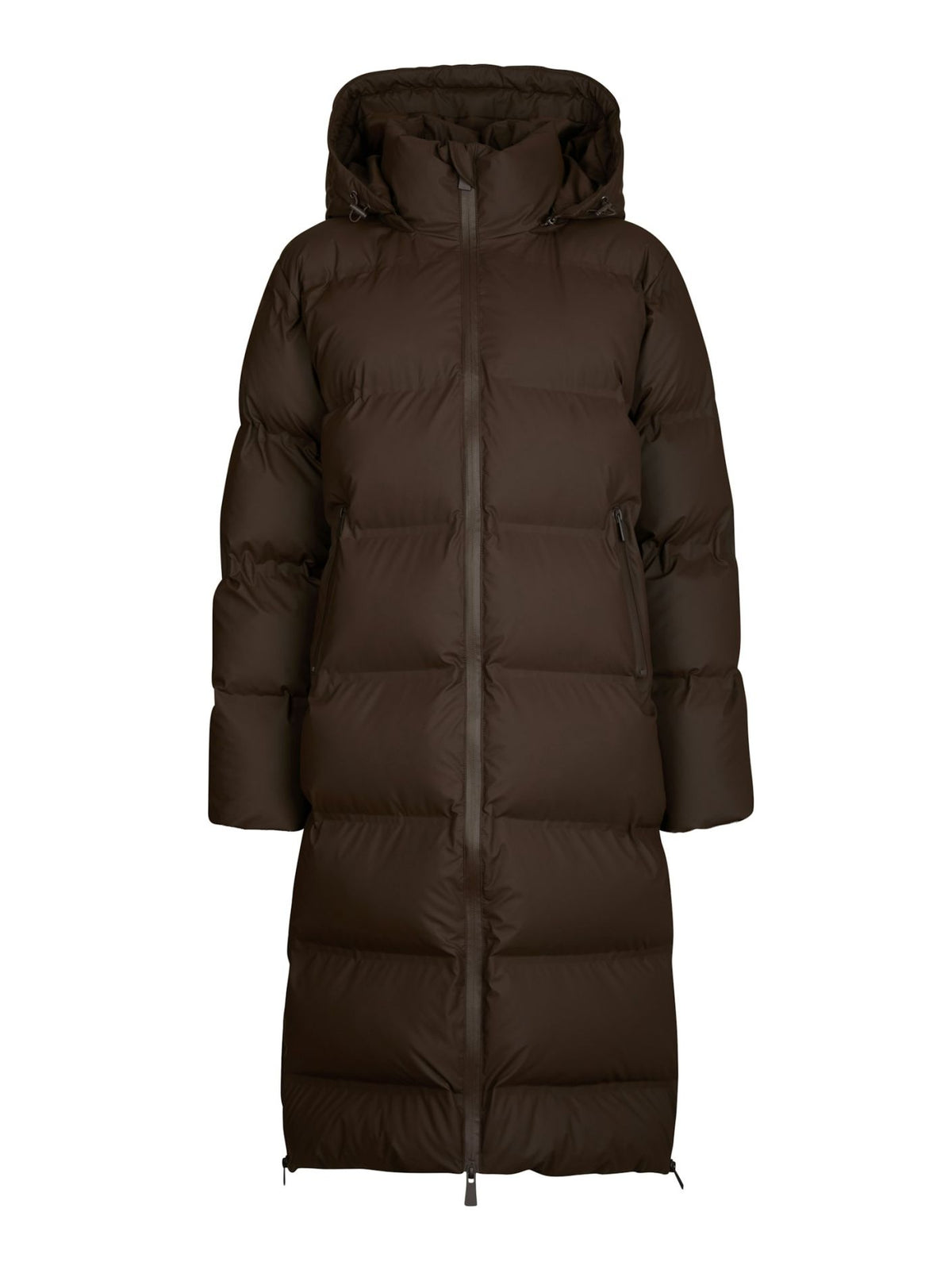 Viviana Puffer Jas - Donker Bruin