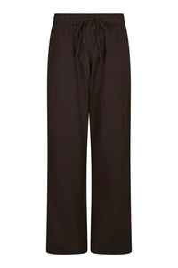 Sonar Linnen Broek - Donker Bruin