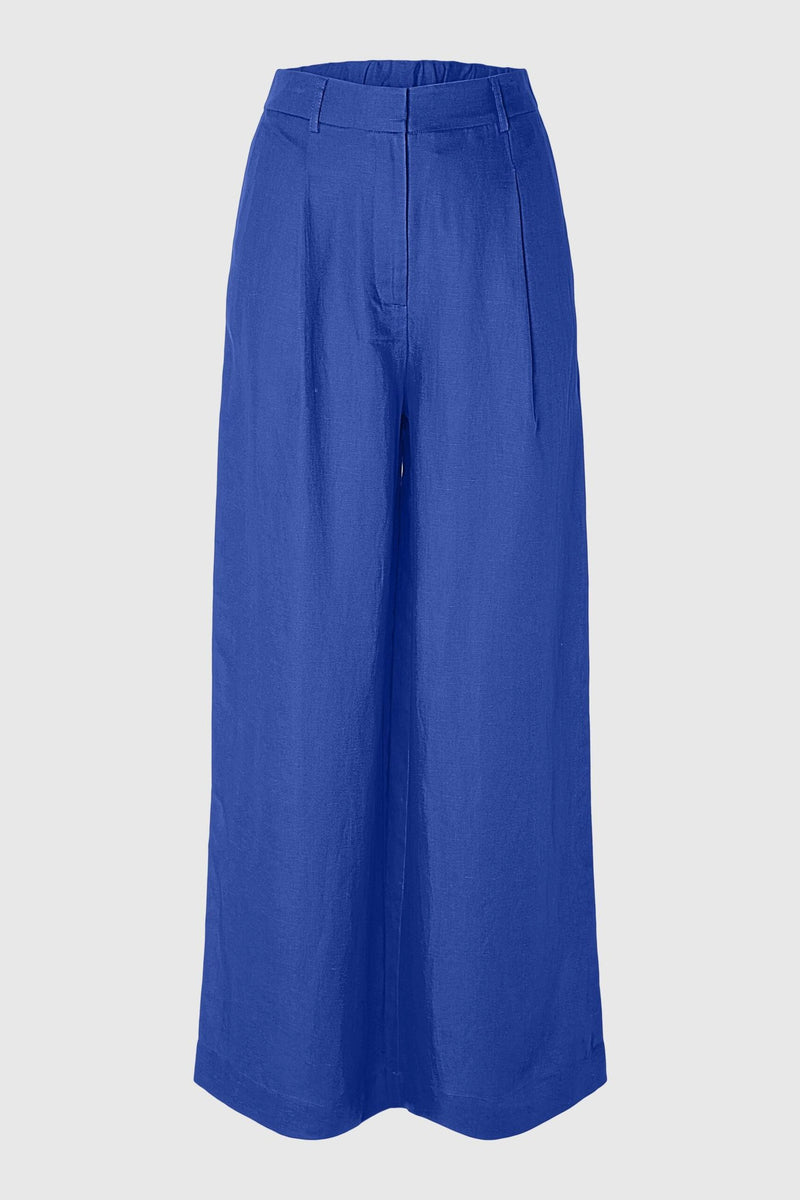 SLFLyra Wide Pants - Blauw