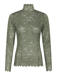 Liza Kanten Top - Groen