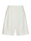 Sega Ramie Korte Broek - Off White