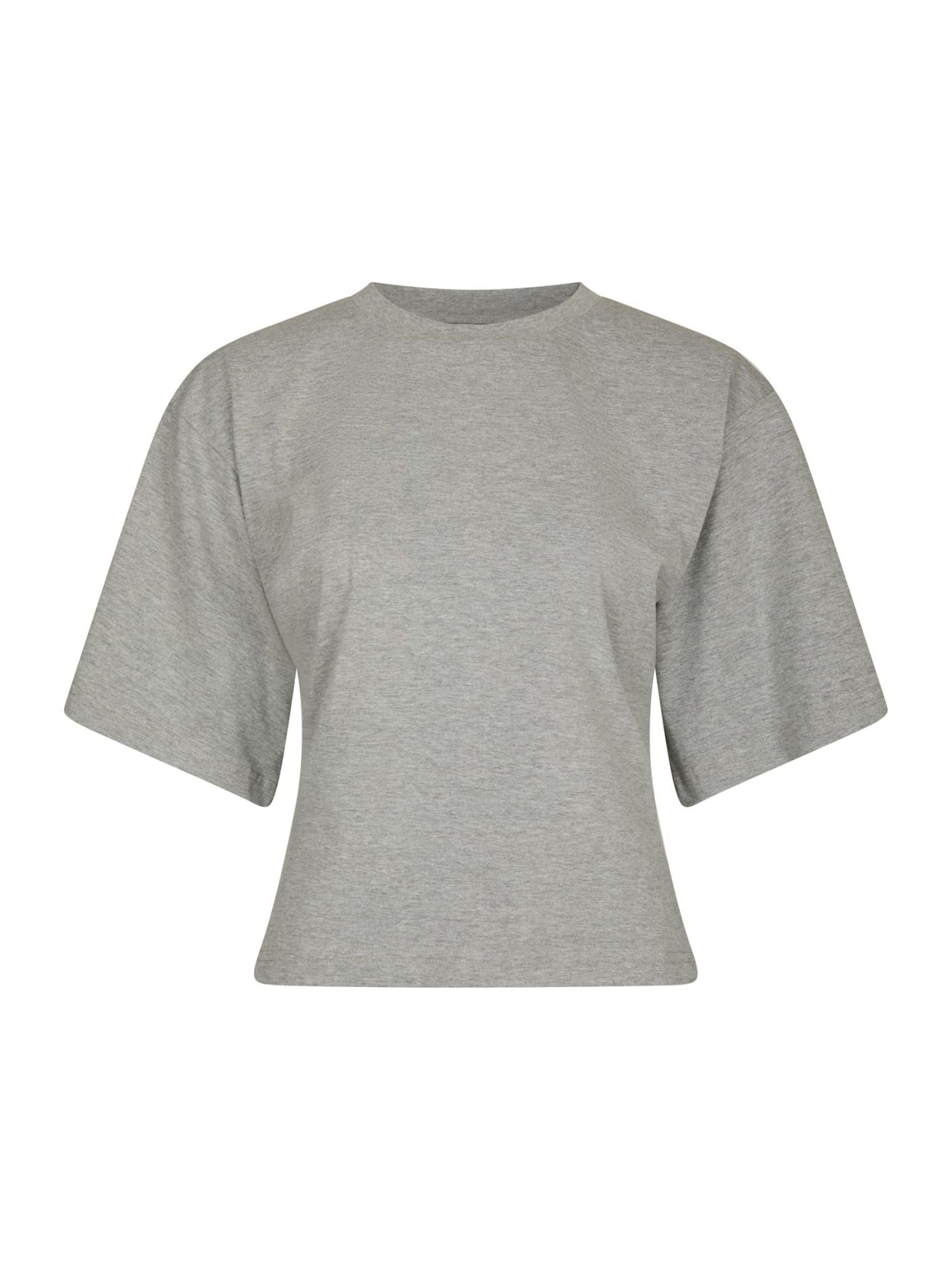 Asha Boxy T-Shirt - Licht Grijs