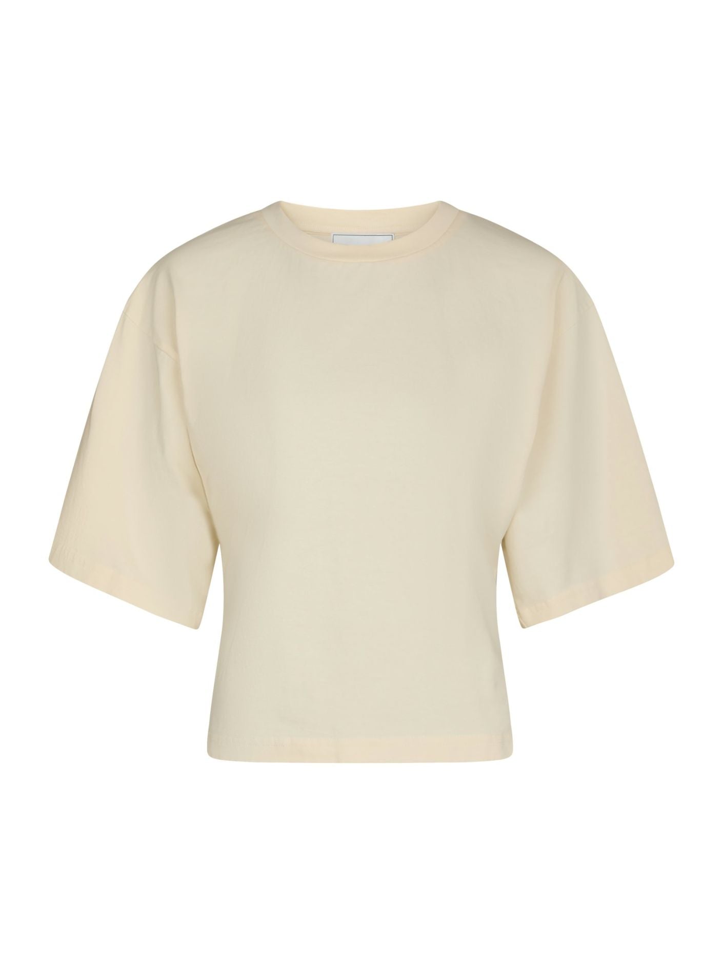 Asha Boxy T-Shirt - Butter Yellow