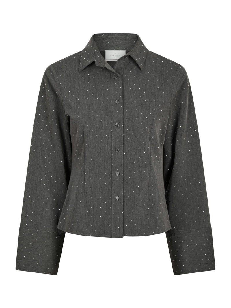 Rosa Bedazzled Blouse - Grijs