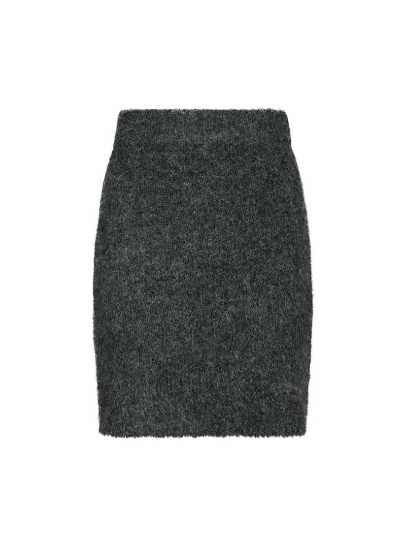 Naria Fluffy Rok - Grijs