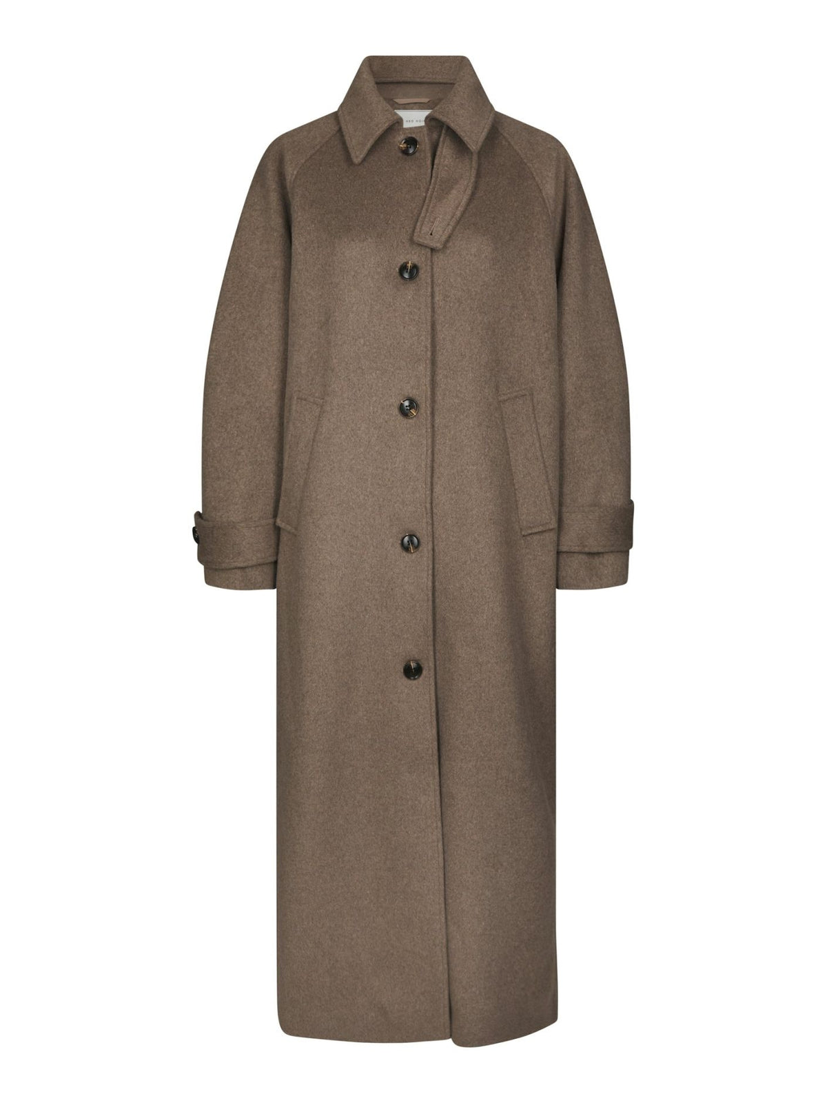 Keaton Wollen Jas - Taupe