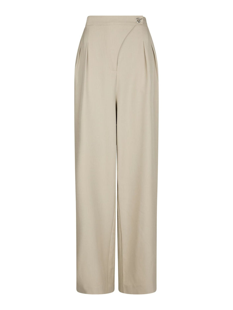 Zalka Eyelet Pantalon - Zand