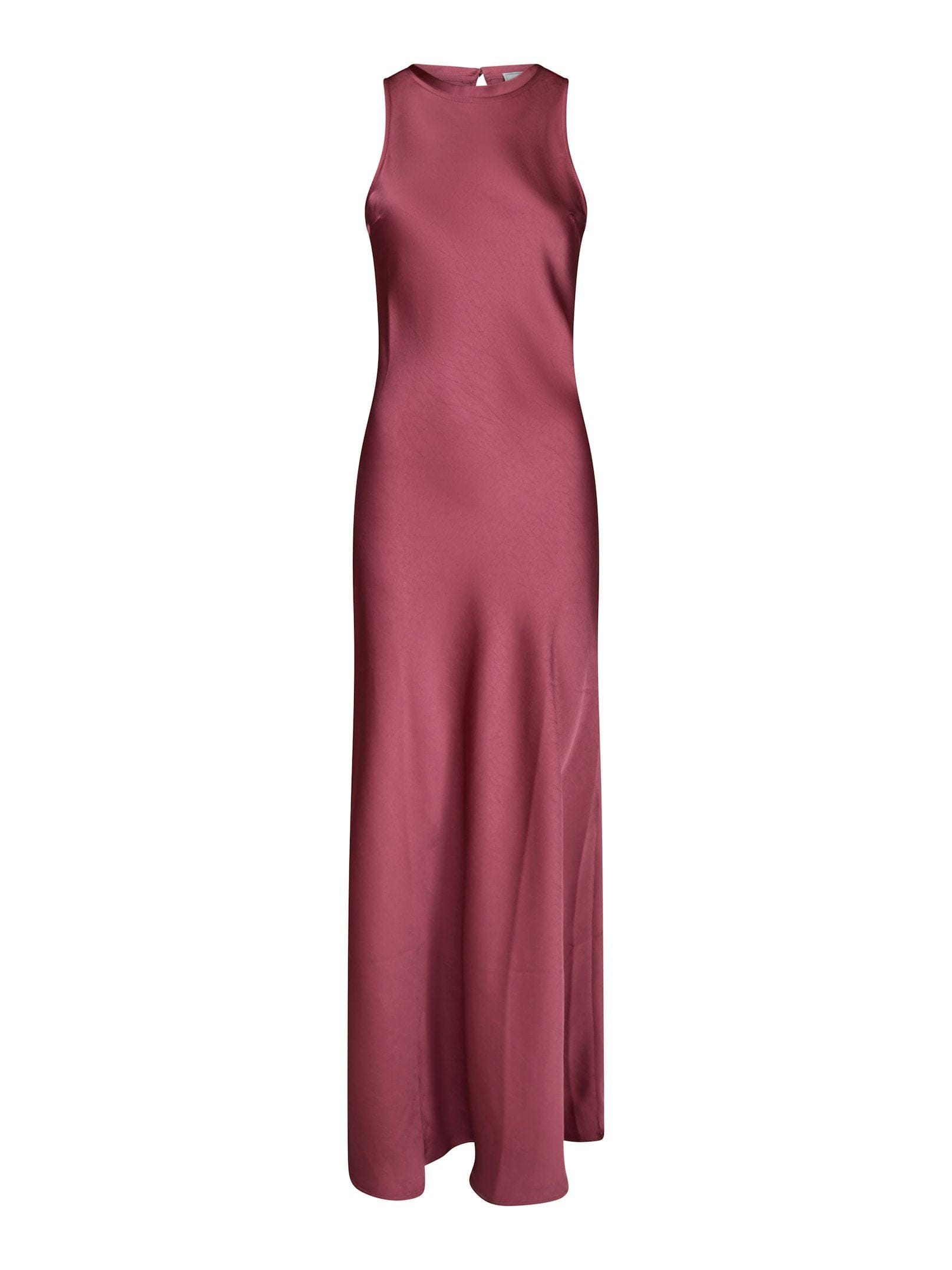 Celinie Heavy Satijnen Jurk - Roze