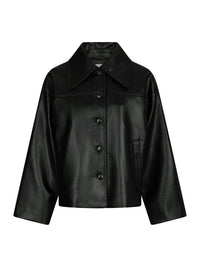 Lunara Collar Stitch Jacket - Zwart