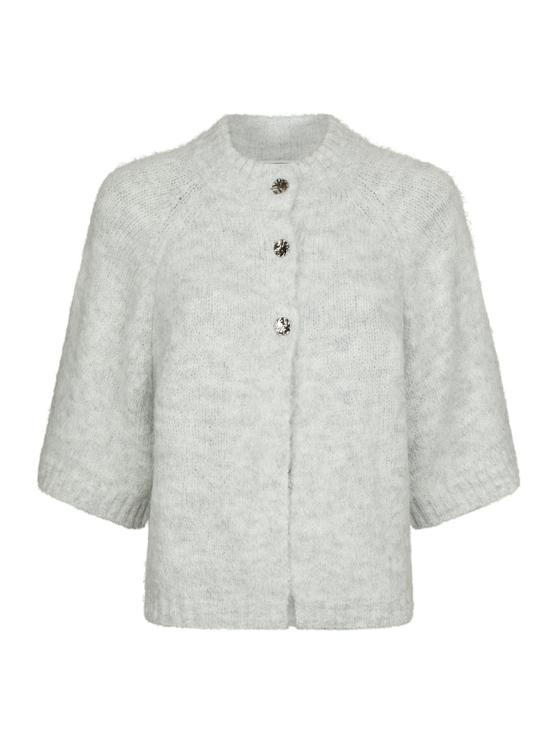Benuta Fluffy Vest - Licht Grijs