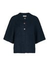 Benuta Fluffy Vest - Donkerblauw