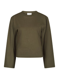 Paska Boxy Lange Mouwen T-shirt - Groen