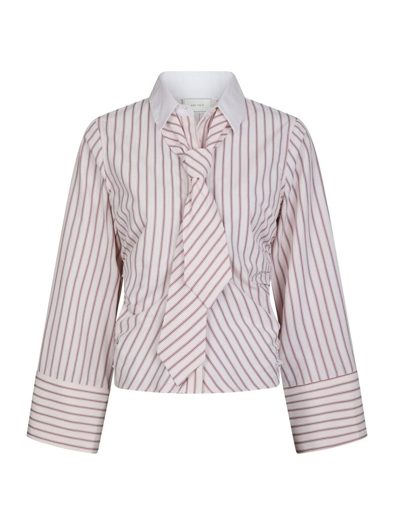 Francesca Gestreepte Blouse - Roze