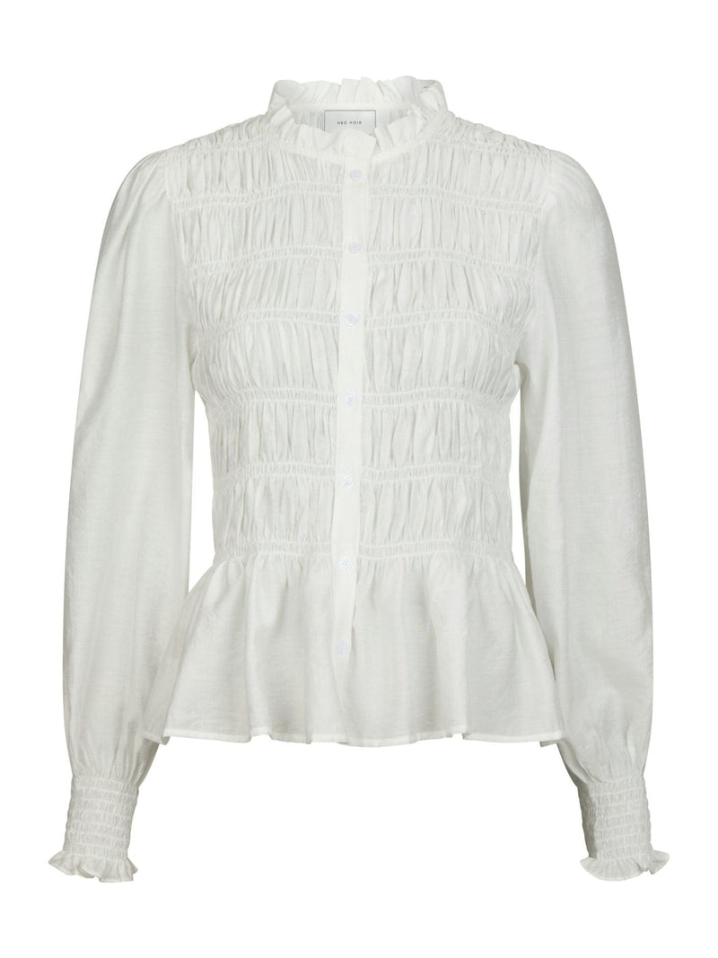Mocca Smock Blouse - Off White