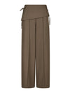 Deani Fold Pantalon - Taupe