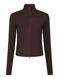 Nolana Zip Shirt - Bordeaux