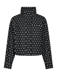 Callisa Dot Jas - Zwart/Wit