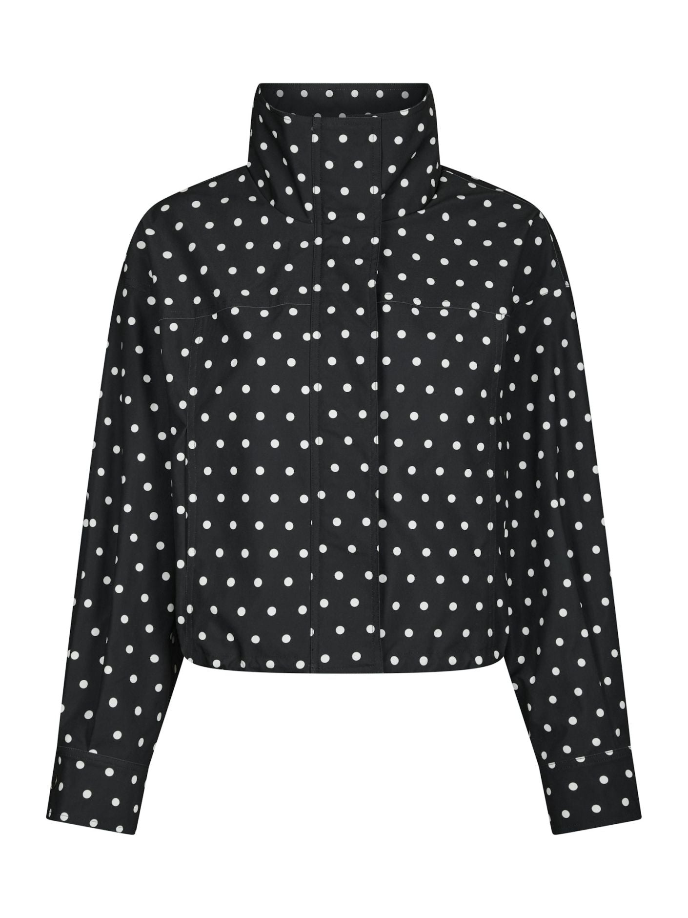 Callisa Dot Jas - Zwart/Wit