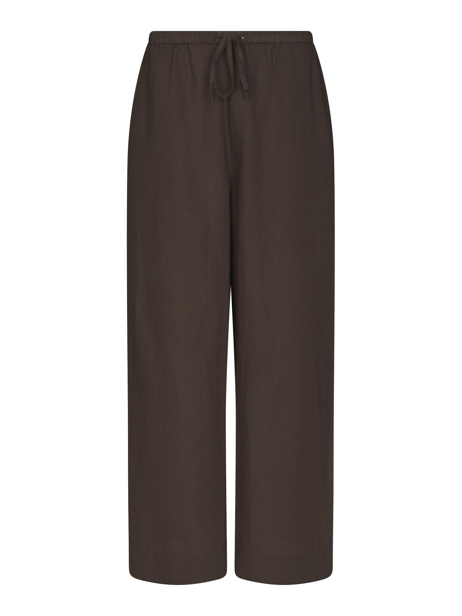 Heifa Linnen Broek - Donker Bruin