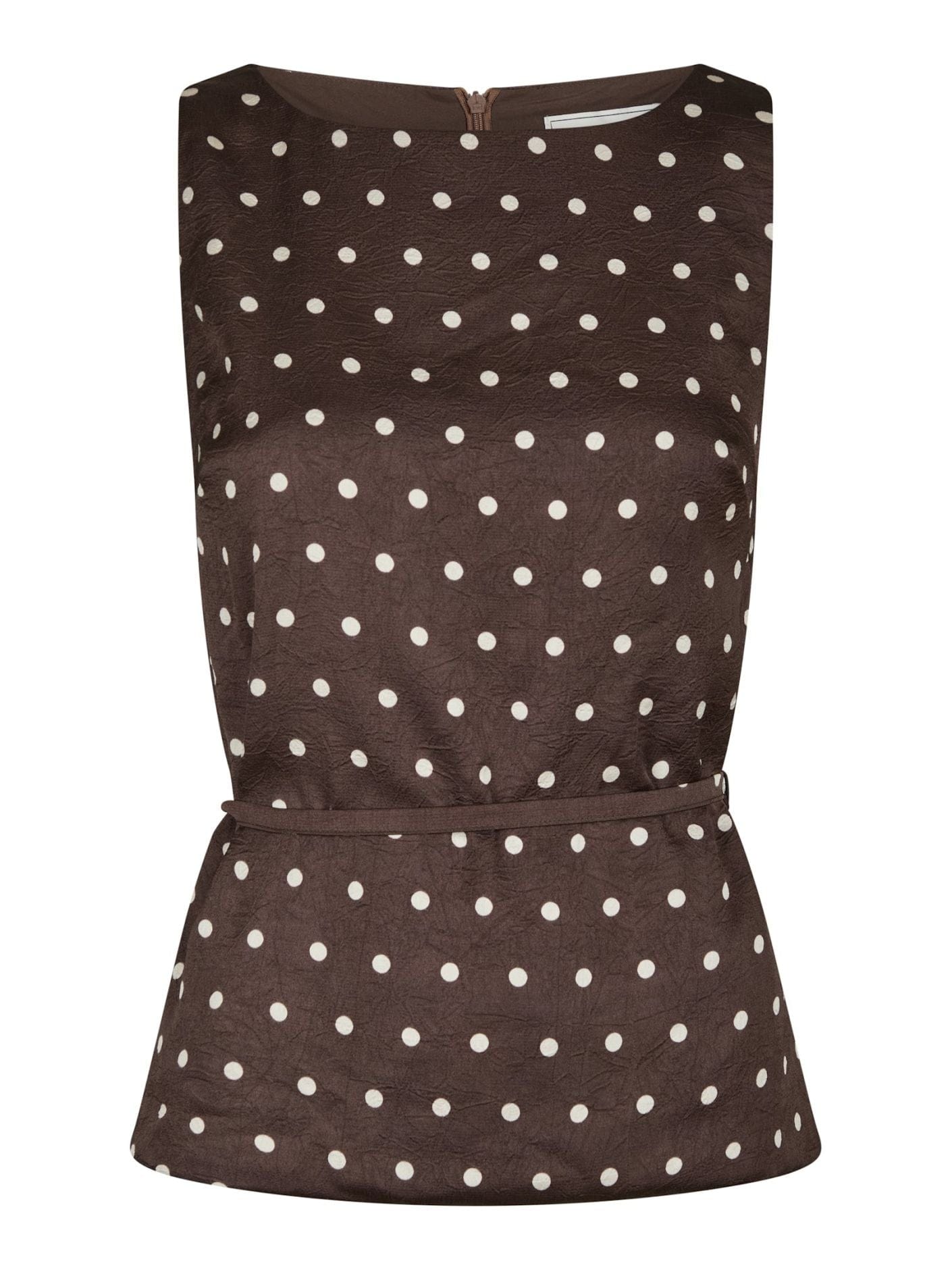 Nassa Big Dot Top - Bruin