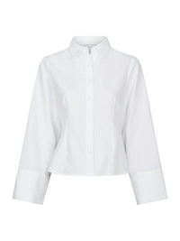 Rosa Oxford Blouse - Wit