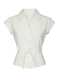 Salima Gilet - Wit